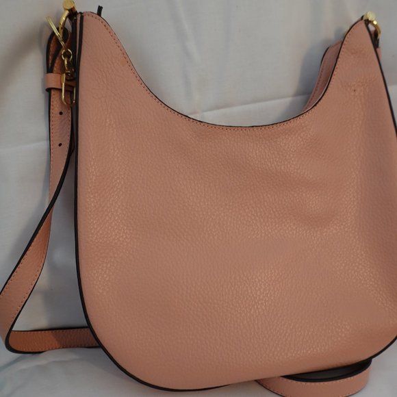 NEW ❤️ C. Wonder Shoulder Bag / Pink Pebbled Leather Cross B… - Picture 7 of 10